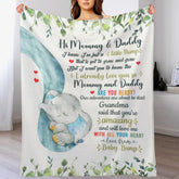 Our Adventures Are About To Start - Family Personalized Custom Baby Blanket