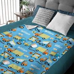 Livraison gratuite✈️ Couvertures personnalisées par camion - Cadeaux pour enfants