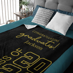 Class of 2023 Custom Graduation Blanket - Graduation Gifts