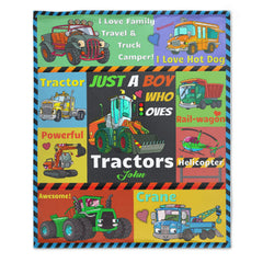 Just A Boy Who Loves Tractors - Gifts For Kids