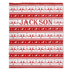 Personalized Name Blanket - Christmas Gift