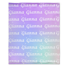 Livraison gratuite✈️ Couverture nominative personnalisée - Multicolore - Idée cadeau pour tout le monde