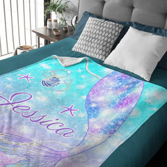 Livraison gratuite✈️Couverture en forme de queue de sirène mignonne