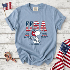 Comfort Colors USA Land Of The Free T-Shirt