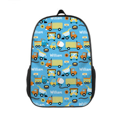 Truck Custom Personalized Backpack - Gifts for Kids