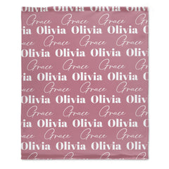 Livraison gratuite✈️Couverture de nom colorée personnalisée, prénom et deuxième prénom