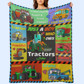 Just A Boy Who Loves Tractors - Gifts For Kids