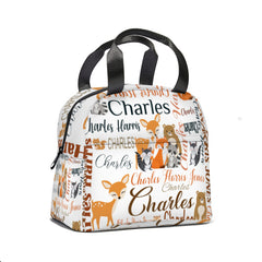 woodland animal backpacks, personalized backpacks, custom backpacks