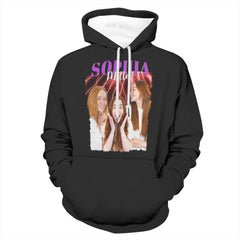Photo personnalisée Positive Vibes Positive Life - Sweat à capuche personnalisé personnalisé pour la famille