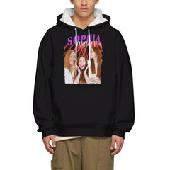 Photo personnalisée Positive Vibes Positive Life - Sweat à capuche personnalisé personnalisé pour la famille