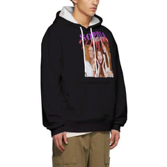 Photo personnalisée Positive Vibes Positive Life - Sweat à capuche personnalisé personnalisé pour la famille