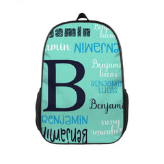 Personalized Name Backpack, Initials Customizable Backpack