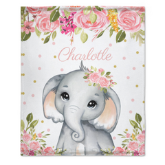 Livraison gratuite✈️Couverture de bébé nouveau-né avec nom personnalisé 的副本