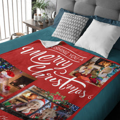 Personalized Photo Blanket - Christmas Gift