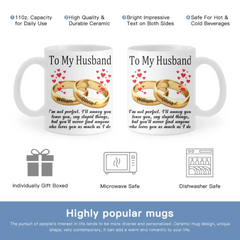À mon mari/femme - Tasse personnalisée