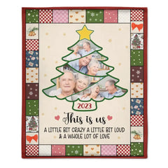 Couverture Photo personnalisée C'est nous un peu de famille folle