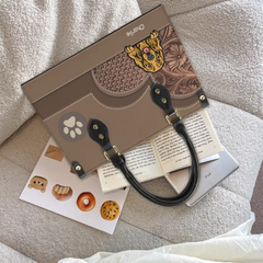 Sac à main personnalisé en cuir pour chien - Cadeau pour les amoureux des chiens