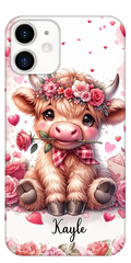 Lovely Highland Phone Case - Idée cadeau pour anniversaire/Saint Valentin - Étui pour iPhone