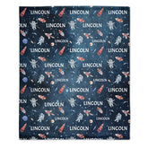 Couverture personnalisée de l’espace extra-atmosphérique avec nom