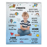 Couverture photo personnalisée de téléchargement personnalisé, cadeau inspirant pour petit-fils