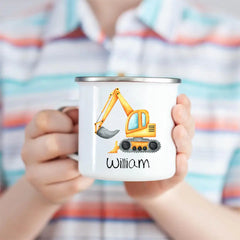 Véhicules personnalisés d’avion de train de camion / tasse de dinosaure pour des enfants - chocolat chaud / tasse de lait