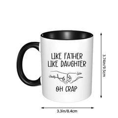 Tasse personnalisée personnalisée, telle mère tel fils, cadeau pour la famille