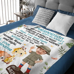 Couverture photo personnalisée personnalisée - Safari Animaux Enfants