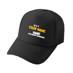 Vous ne comprendrez pas, casquette de baseball avec nom personnalisé
