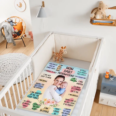 Couverture photo personnalisée maman et fille - Affirmations quotidiennes de maman