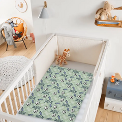 Livraison gratuite✈️Couverture personnalisée avec nom de star du football vert