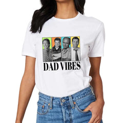Chemise Dad Vibes personnalisée - Quatre photos personnalisées
