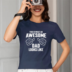 T-shirt IMPRESSIONNANT DAD - Voici à quoi ressemble un papa