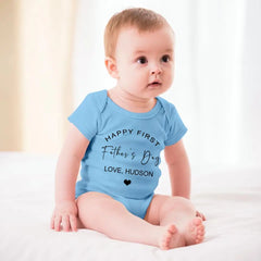 Bonne première fête des pères pour bébé