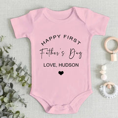 Bonne première fête des pères pour bébé