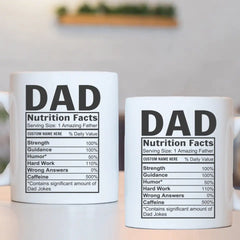 Tasses pour papa – Tasses personnalisées pour le meilleur papa du monde