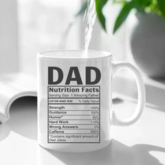 Tasses pour papa – Tasses personnalisées pour le meilleur papa du monde