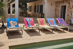 Serviette de plage personnalisée avec nom de Style Vintage, serviette de bain, cadeau d'anniversaire et de vacances