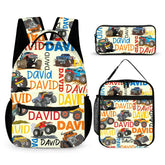 Truck Car Personalized Name Custom Backpacks - Opening Season Gift for Kids