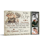 Sentimental Gift for Wife Personalized Gift from Husband Canvas Print