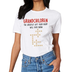 Customized Family T-shirt - Crossword Free Combination Personalized Name Comfort Fashion Clothing - A Gift For Family,Grandma,Grandparent