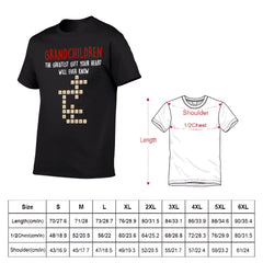 Customized Family T-shirt - Crossword Free Combination Personalized Name Comfort Fashion Clothing - A Gift For Family,Grandma,Grandparent