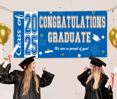 Personalized Banner Class of 2025 - Congratulations Graduate