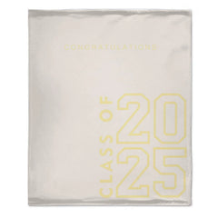 Class of 2025 Customized Graduation Blanket - Personalized with school name - Graduation Gifts for Kids, Classmates and Friends