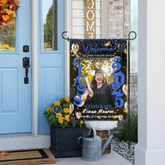 Graduation Welcome Flag – Custom Grad Party Decor – Celebrate Our Grads