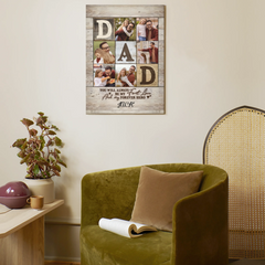 Dad Photo Collage Photo, Personalized Gifts For Dad, Best Father’s Day Gifts