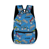 Motorcycle Racing - Personalized Name Backpack