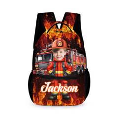 Little Firefighter | Firefighting Dream - Personalized Backpack