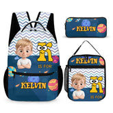 School Kid's Name - Personalized Backpack