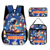 🧑🚀Space of Astronaut Clipart Custom Backpack - Personalized Name - Back-to-school Gifts