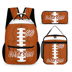 Customized Backpack for Ball Sports - Personalized Name